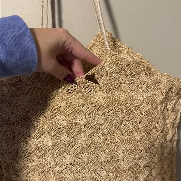 Ulla Johnson 100% Straw Purse - Picture 7 of 7